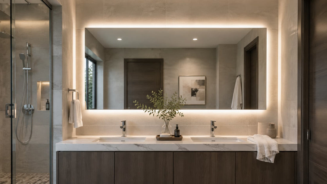 Bathroom Mirror Design with Lights