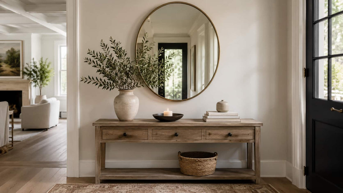 mirror for console table    
