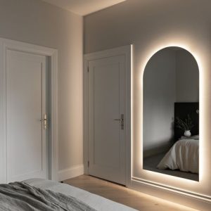 LED Arc mirror
